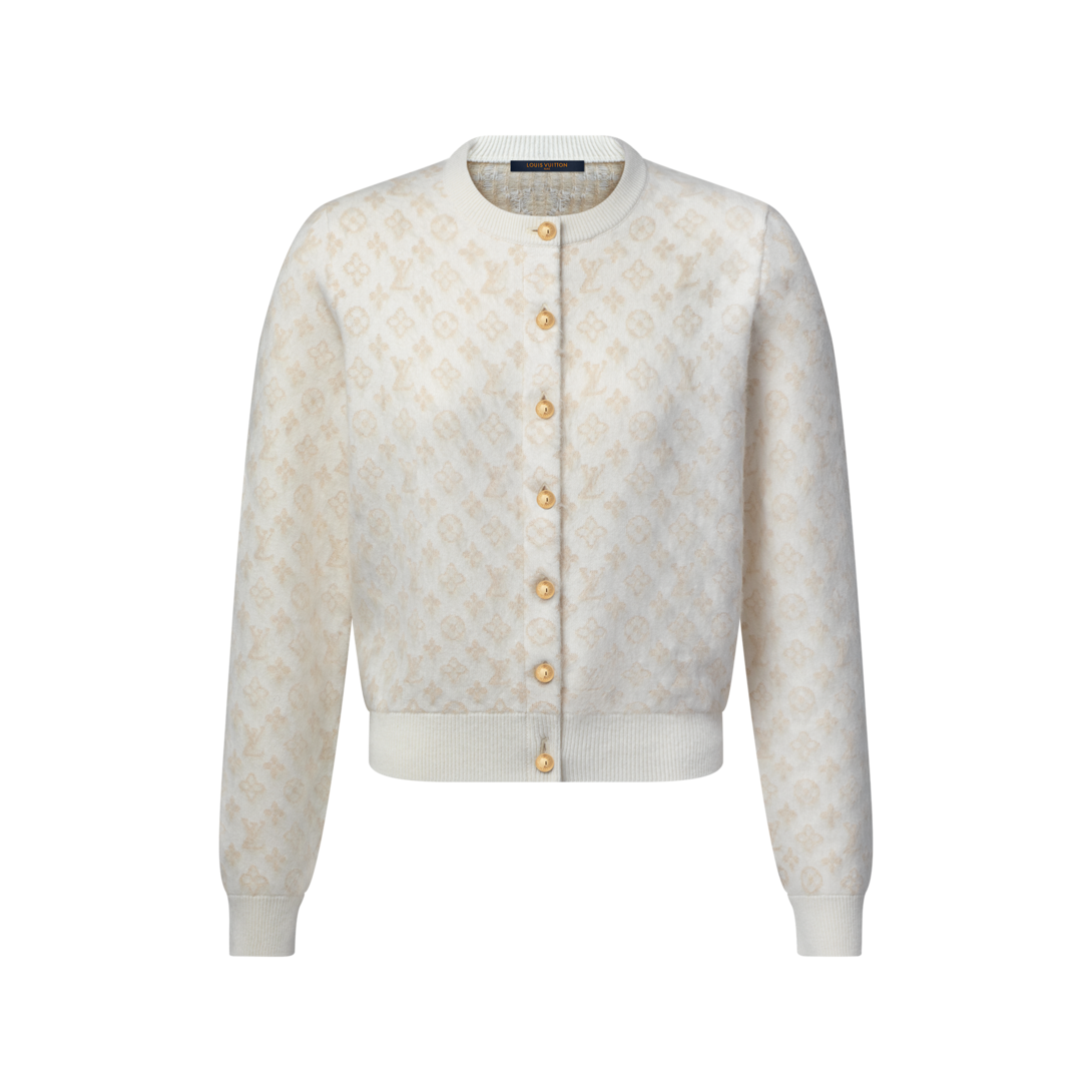 Monogram Brushed Knit Cardigan - Discontinued Product | LOUIS VUITTON